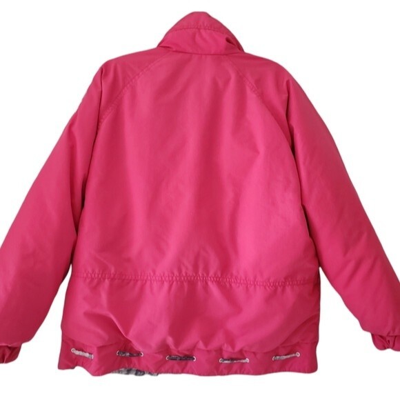 Powderhorn Reversible Ski Snow Coat Women 10 Pink Winter Adjustable - Picture 3 of 6